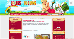 Desktop Screenshot of calinscoquins.com