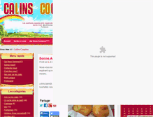 Tablet Screenshot of calinscoquins.com